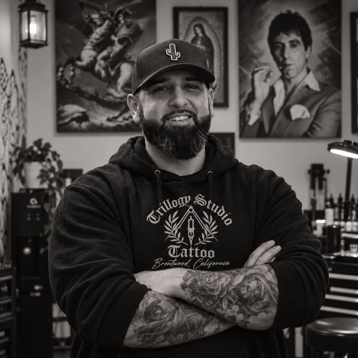 Keaks Hurtado, tattoo artist at Trilogy Studio Tattoo