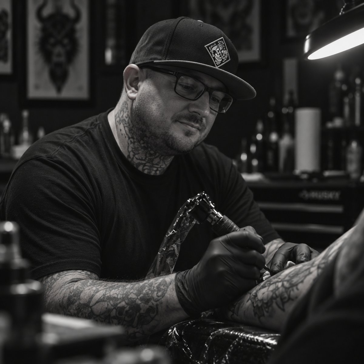 Luis Muñoz, tattoo artist at Trilogy Studio Tattoo